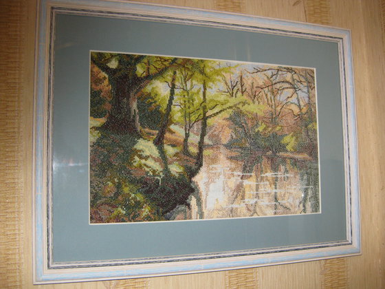 Работа «Весна в лесу»