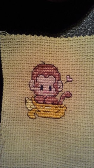 Работа «Обезьянка»