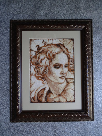 Работа «Вышивка  бисером  в  оформлении»