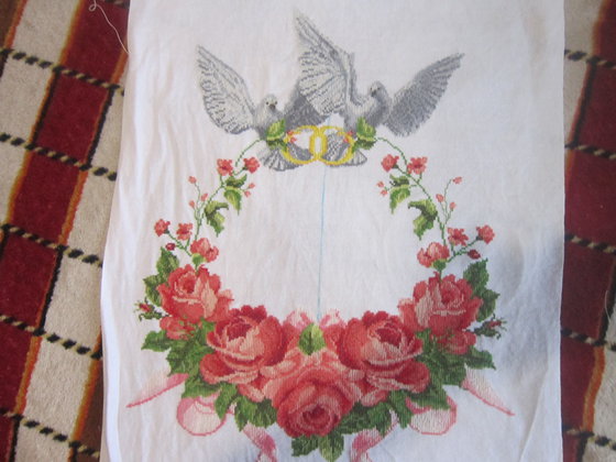 Работа «Свадебный рушник»