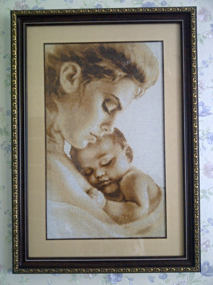 Работа «"Нежность" набор от фирмы Золотое Руно.»