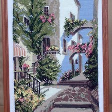 Работа «Итальянский дворик»