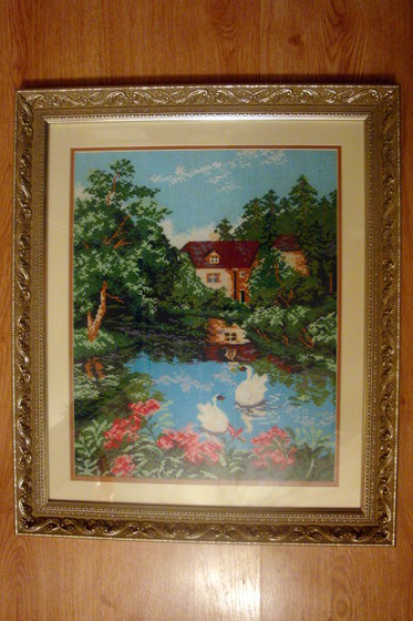 Работа «Дом у озера»