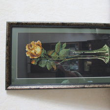 Работа «Желтая роза»