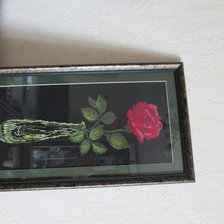 Работа «Красная роза»