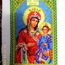 Работа «Икона Божьей Матери Иверская»