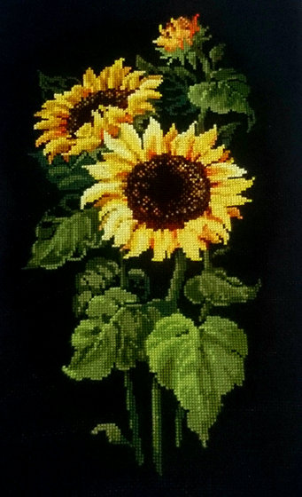 Работа «Подсолнухи»