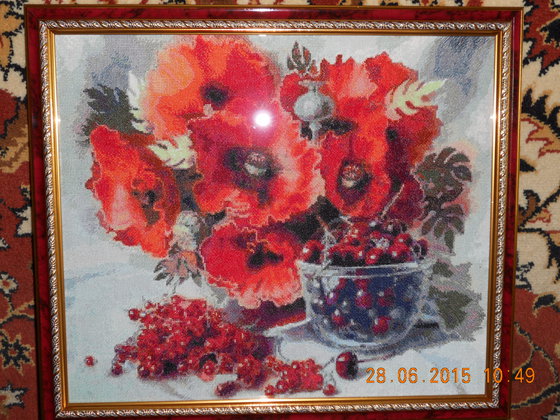 Работа «Маки»