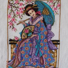 Работа «Японка»