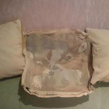 Работа «Подушки от vervaco задняя сторона»