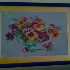 Работа «Фиалки.»