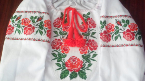 Работа «Вышиванка.»