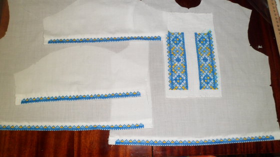 Работа «Вышиванка.»