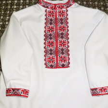 Работа «Ещё для Илюши вышиванка.»