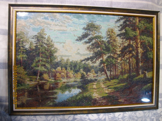 Работа «Оформленный лес»