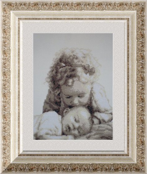 Работа «Братик и сестричка»