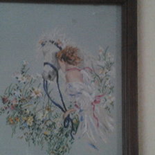 Работа «девушка с лошадью от ланарте»