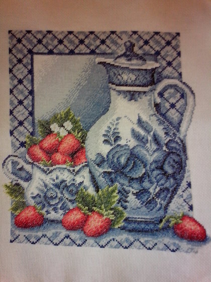 Работа «клубнимка со сливками»