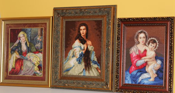 Работа «МОИ КРАСАВИЦЫ.»