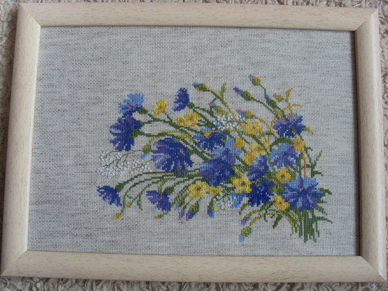 Работа «васильки»