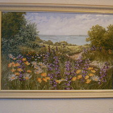 Работа «поле цветов.»