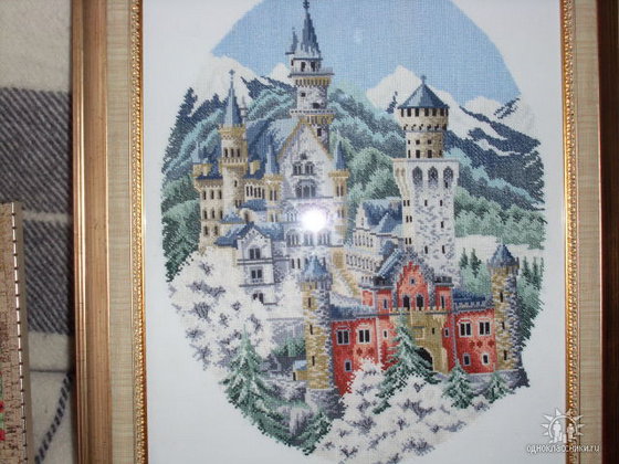 Работа «Замок в Баварии.»