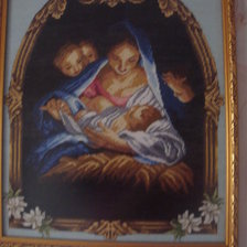 Работа «Икона Рождение Христа»