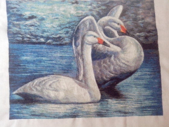 Работа «Лебеди»