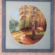 Работа «Любимая матушка- Родина. Солнечный полдень.»