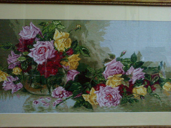 Работа «Очарованье роз»