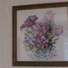 Работа «Ирисы»