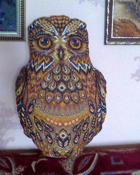 Работа «подушка совушка»