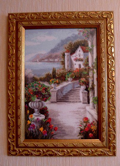 Работа «Голубой залив»