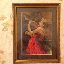 Работа «Скрипачка»