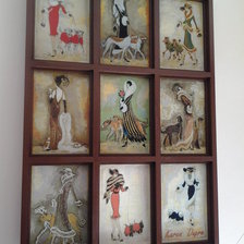 Работа «Дамы с собачками»