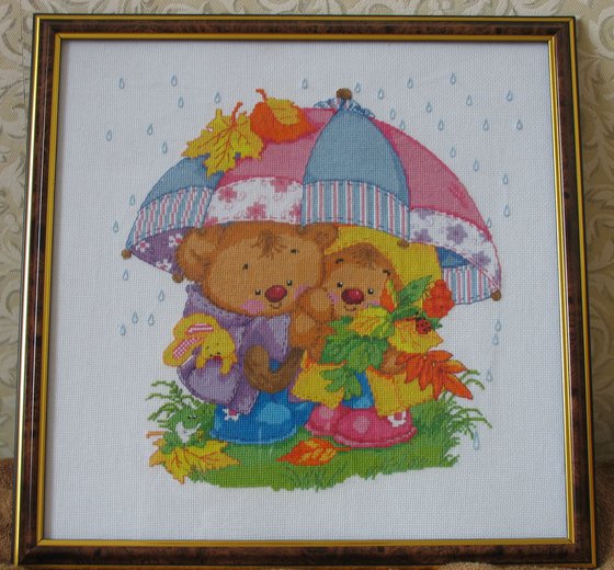 Работа «Под зонтом»