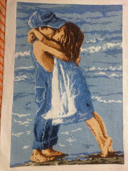 Работа «Детский поцелуй»