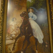 Работа «Всадница»