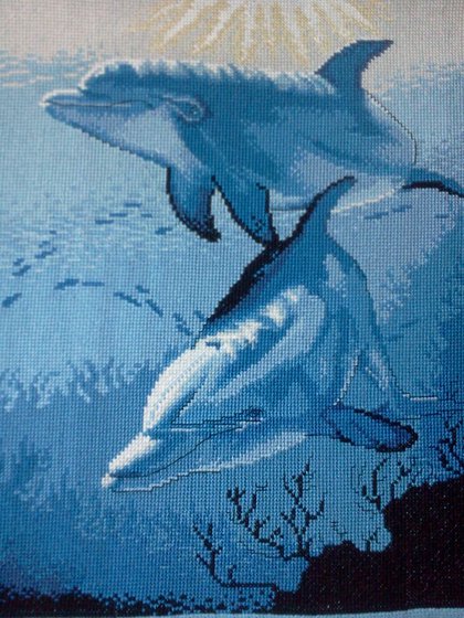 Работа «Дельфины»