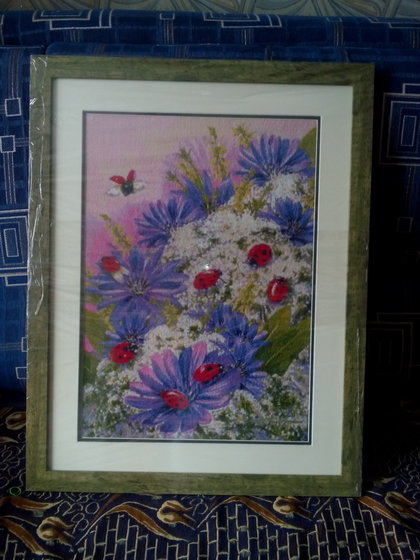 Работа «Божьи коровки»