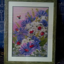 Работа «Божьи коровки»