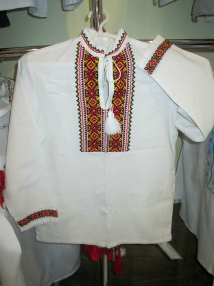 Работа «Детская вышиванка»