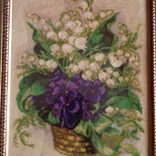 Работа «Весенний букет»