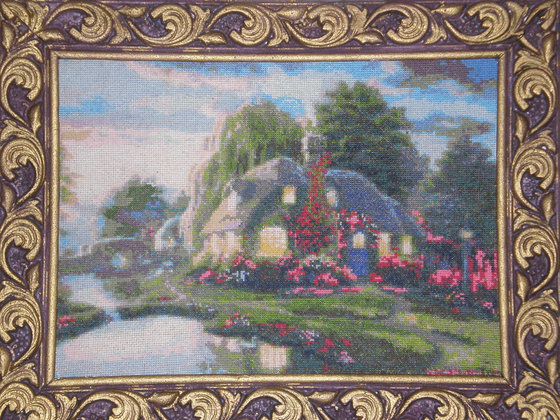 Работа «Домик у ручья»