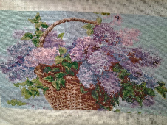 Работа «Сирень»