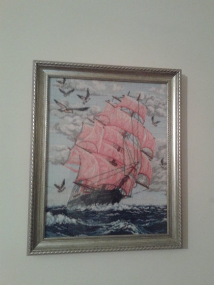 Работа «Алые паруса»