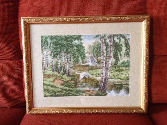 Работа «гуси-лебеди»