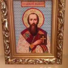 Работа «икона вишито бисером»