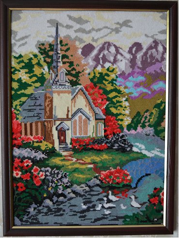 Работа «дом у озера»