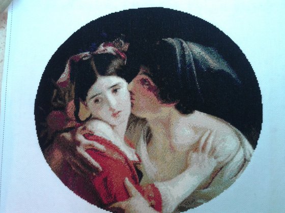 Работа «Поцелуй.»